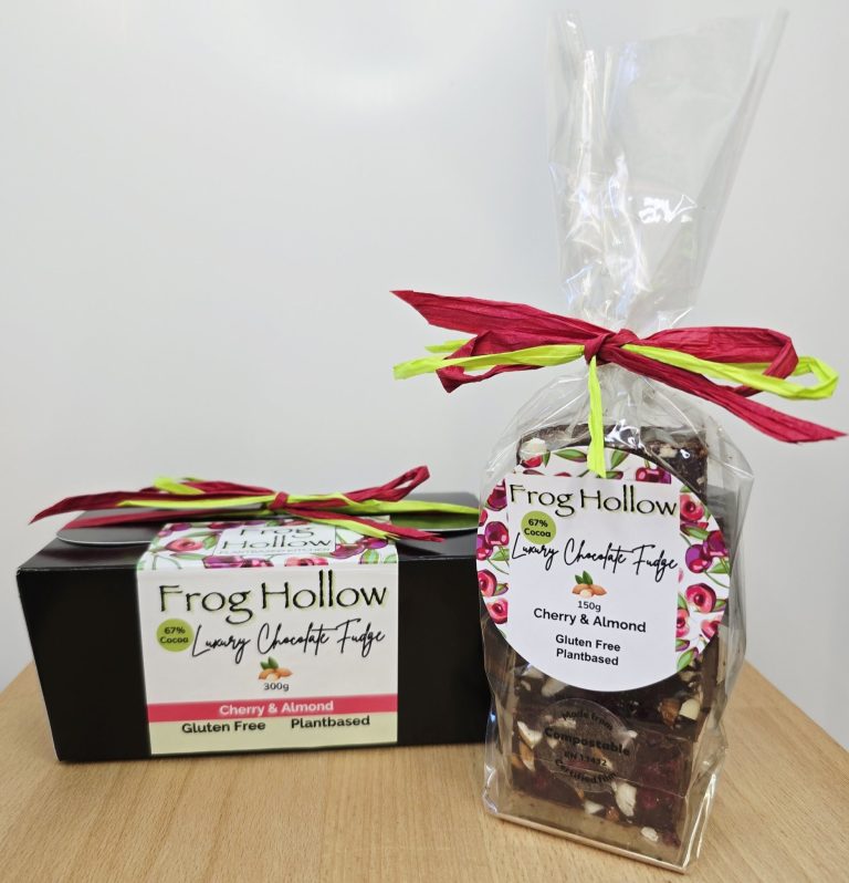 Luxury chocolate fudge